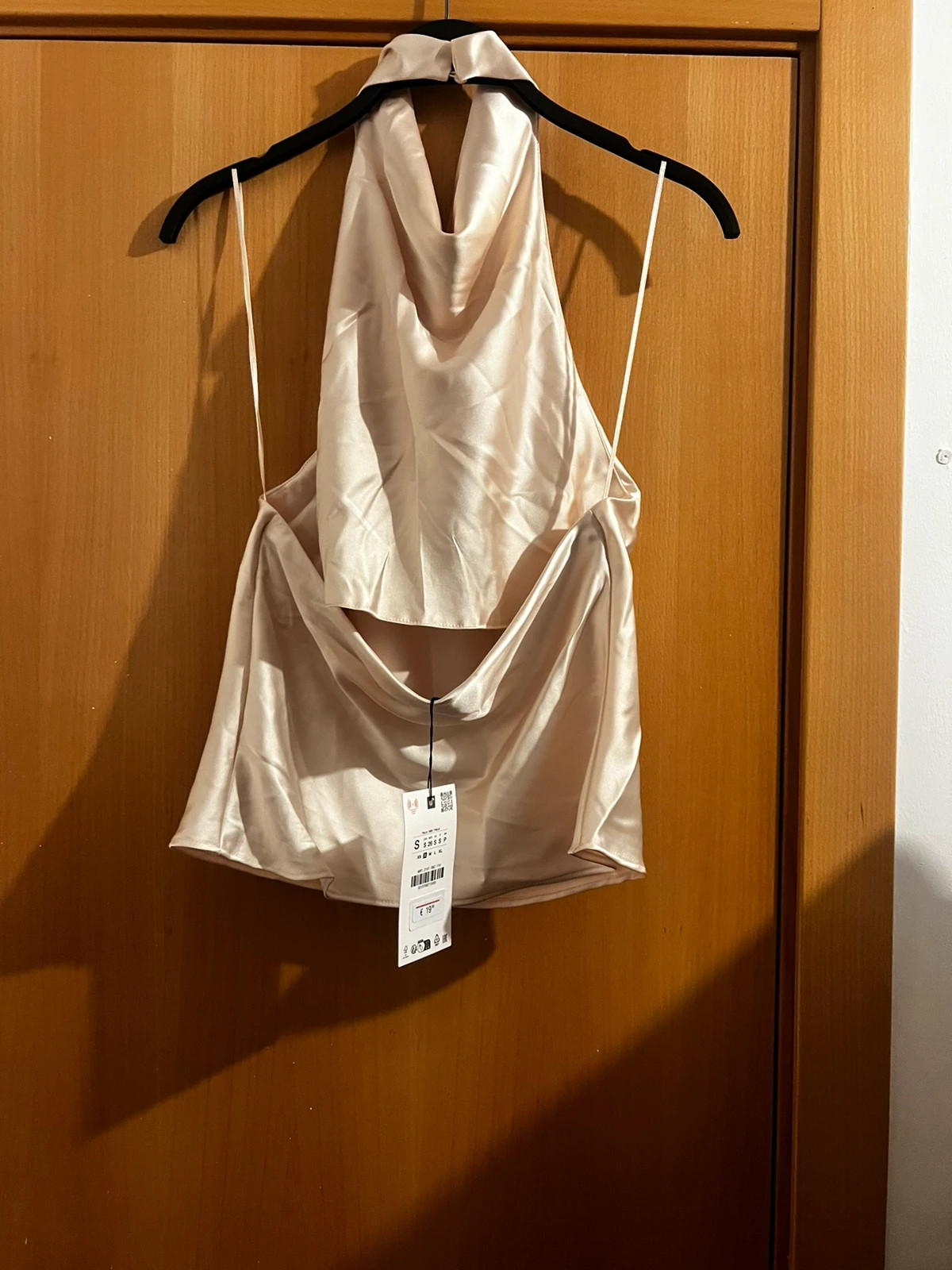 Top halter satinado – Zara – taille S / 36 / 8 3