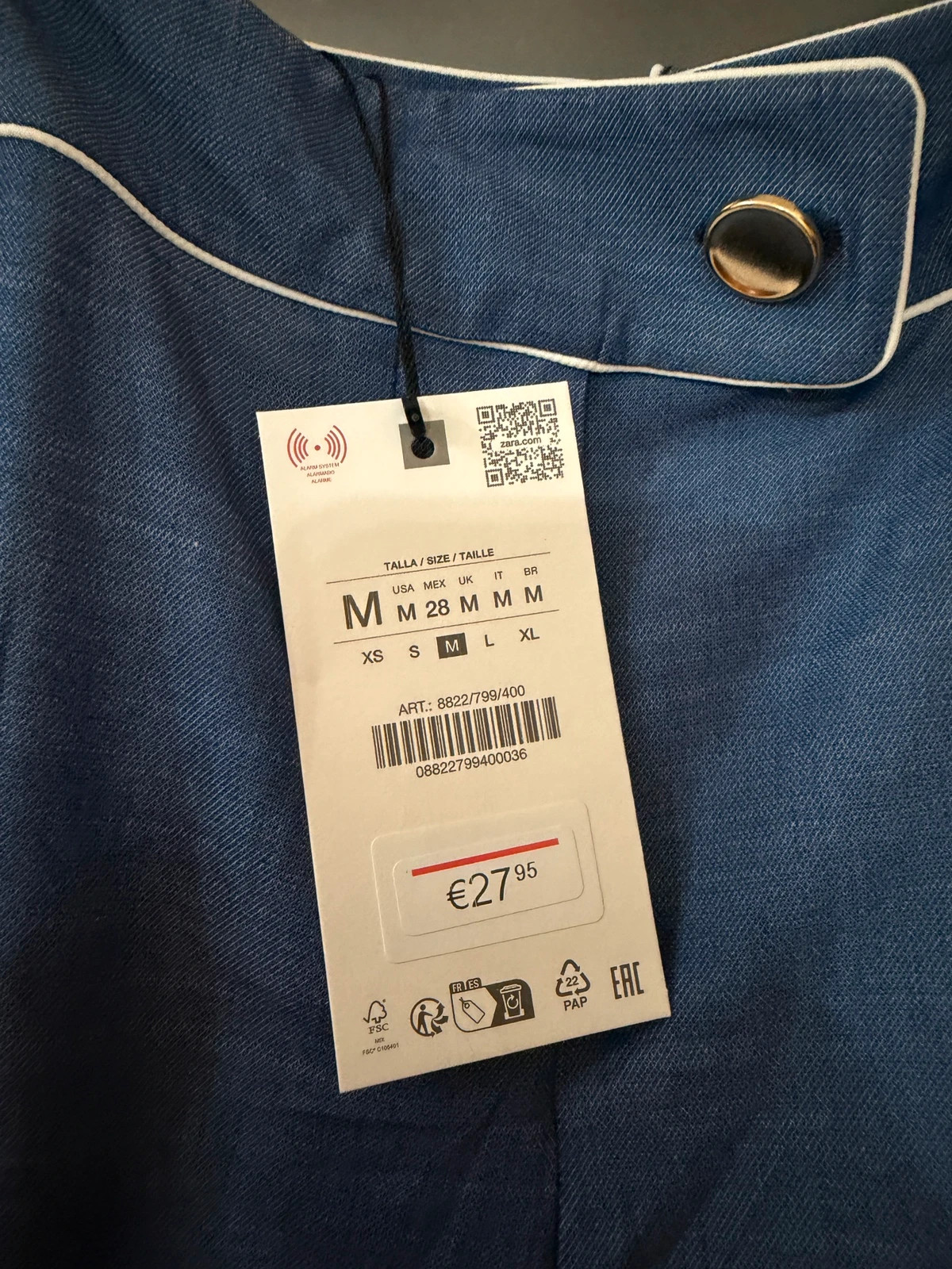 Pantalones anchos – Zara – taille M / 38 / 10 2