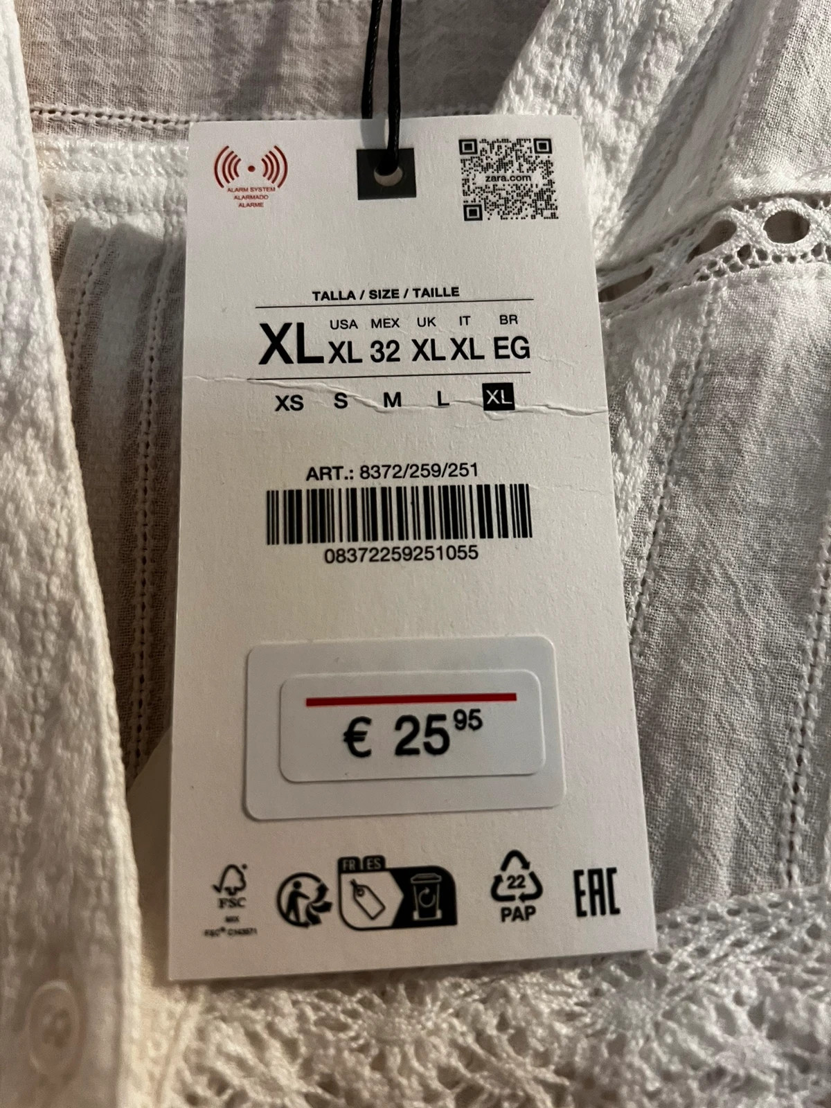 Blusa zara – Zara – taille XL / 42 / 14 2
