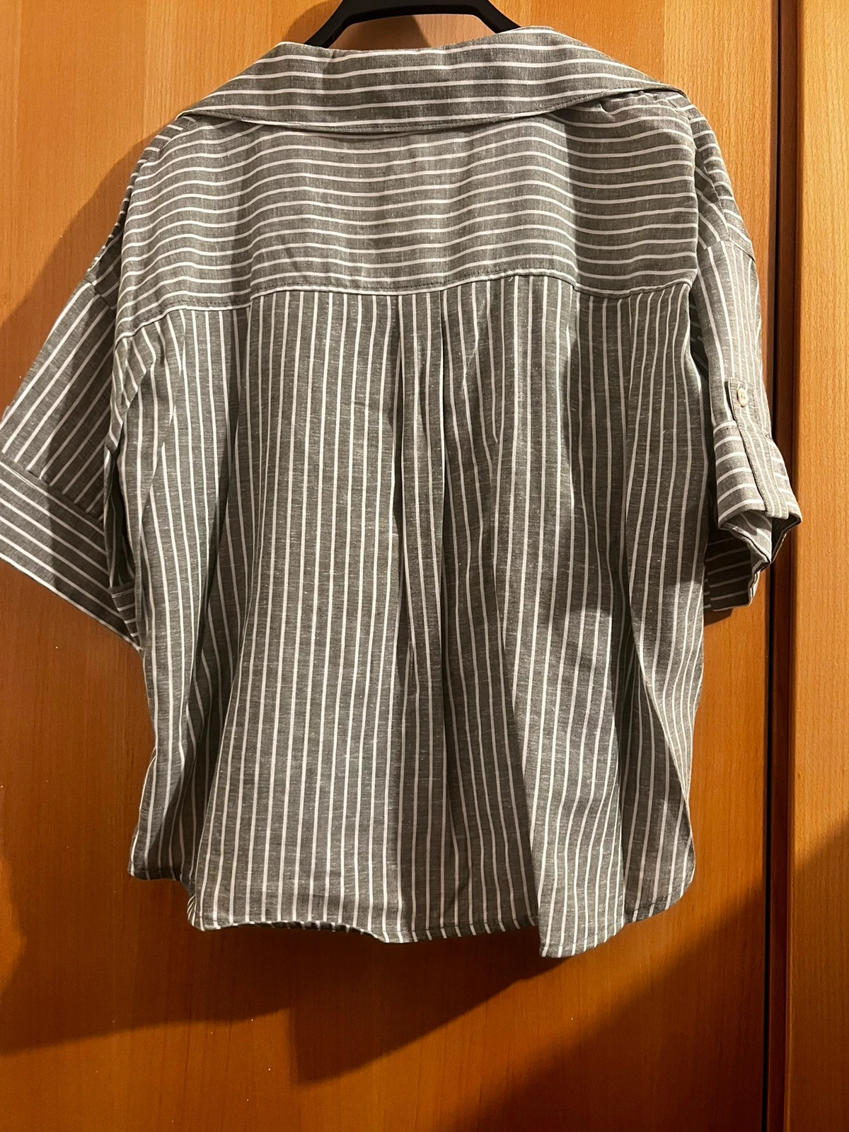 Camisa rayas con lino – Zara – taille M / 38 / 10 3