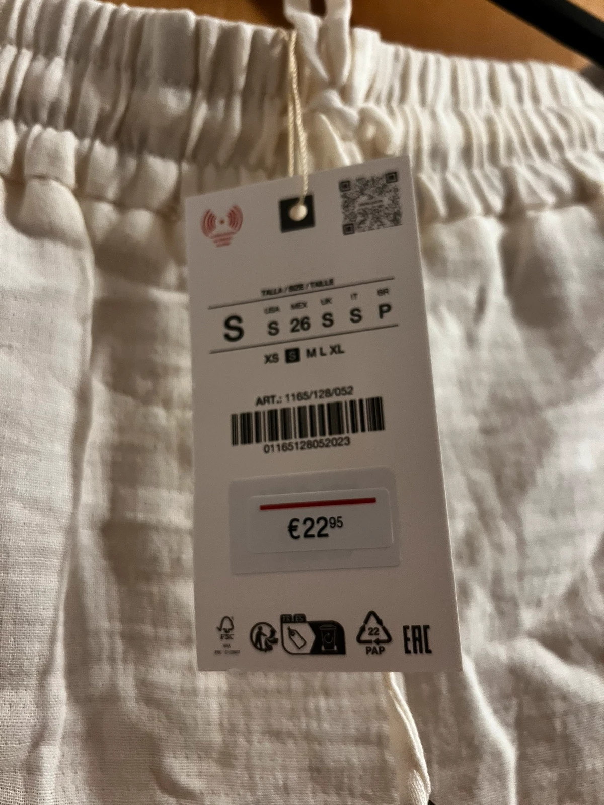 Shorts bordados cintura elástica – Zara – taille S / 36 / 8 2