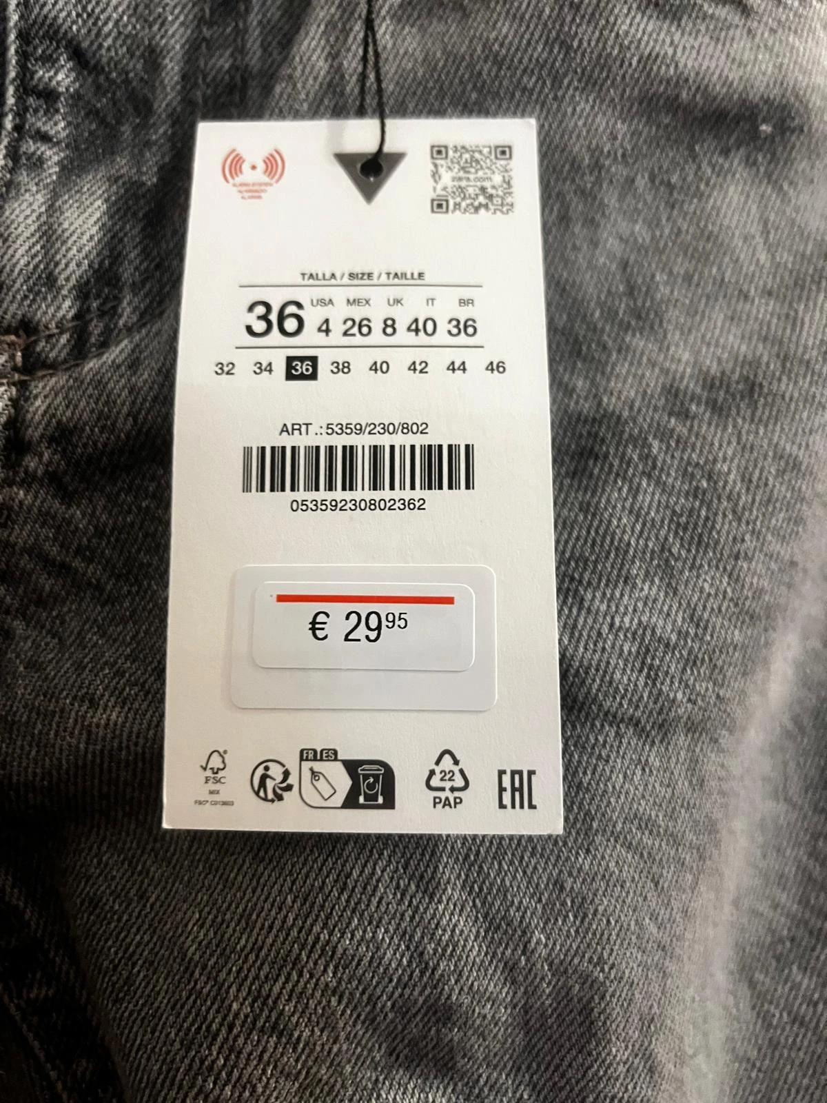 Vaqueros zara – Zara – taille S / 36 / 8 2