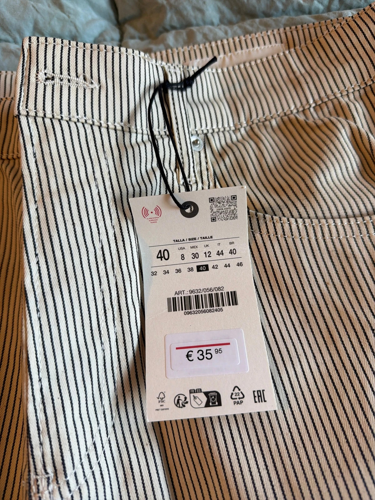 Jeans ZW Collection Cropped – Zara – taille L / 40 / 12 2