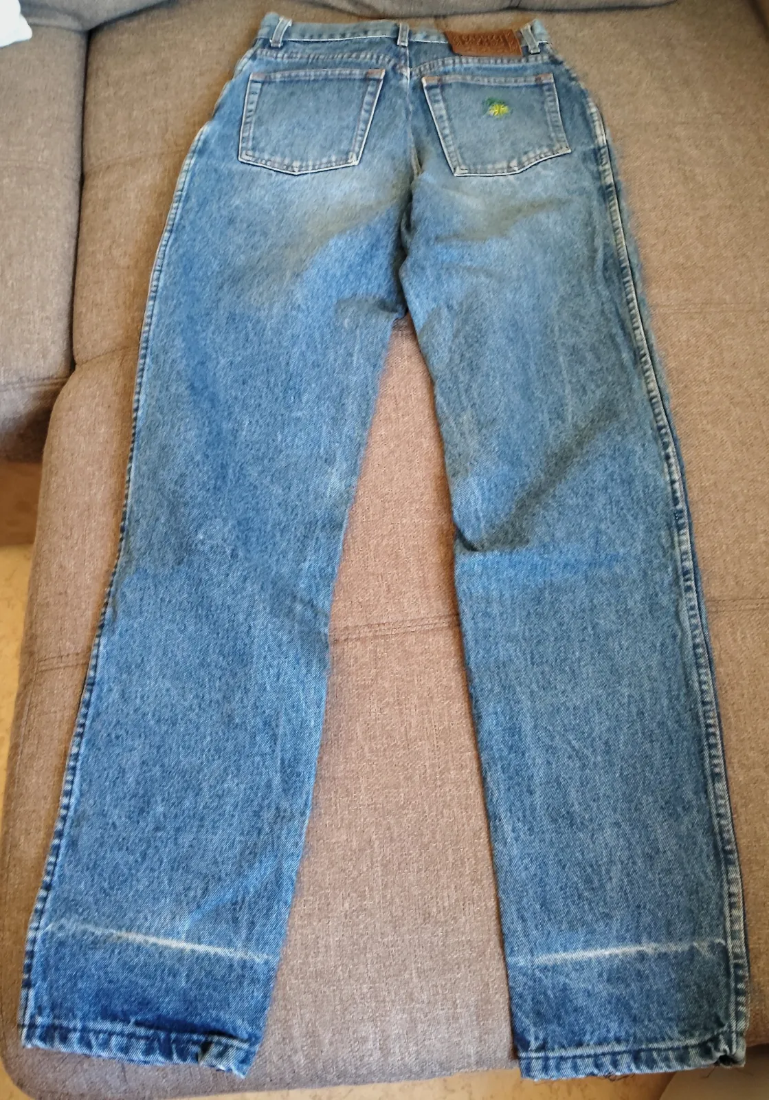 Jean droit vintage bleu clair Casucci – Casucci – taille 36 2