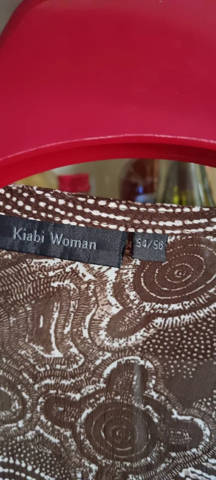 Tunique imprimée marron Kiabi Woman – Kiabi – taille 5XL 3