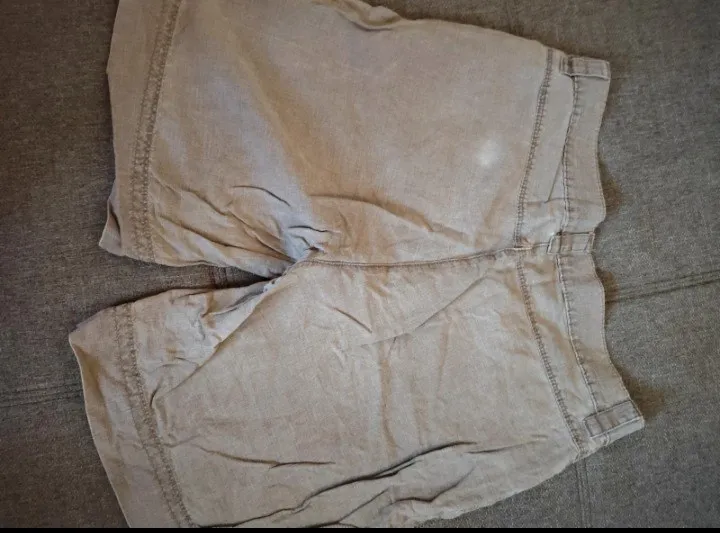 Short bermuda beige en lin – Zerres – taille Taille unique 2