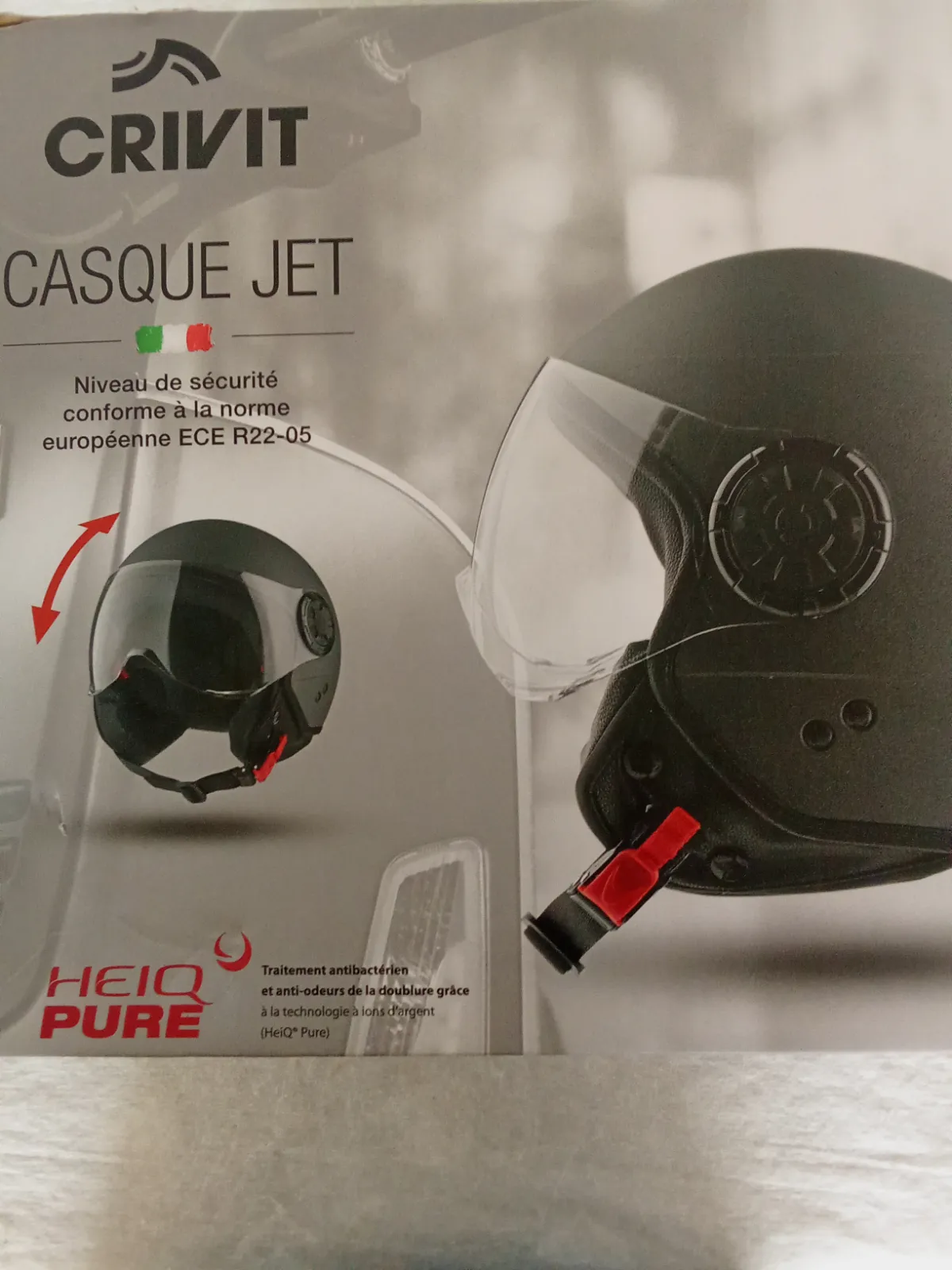 Casque jet moto Crivit taille L – Crivit 3