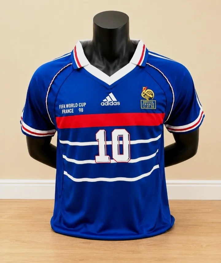 Maillot Adidas France 98 Zidane 10 – Adidas – taille L 3