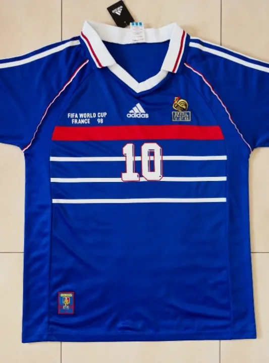 Maillot Adidas France 98 Zidane 10 – Adidas – taille L 6