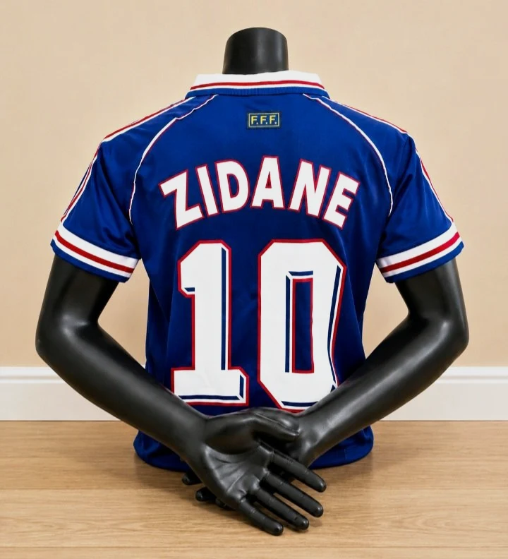 Maillot Adidas France 98 Zidane 10
