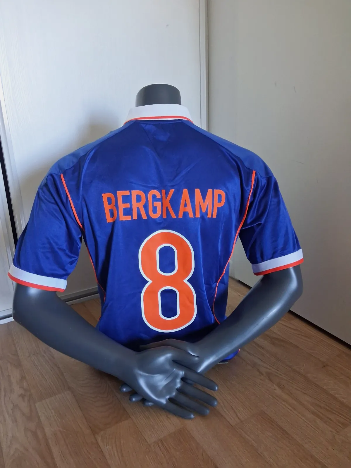 Maillot Nike Pays-Bas Bergkamp 8 Coupe du Monde 1998 – Nike – taille XXL 3