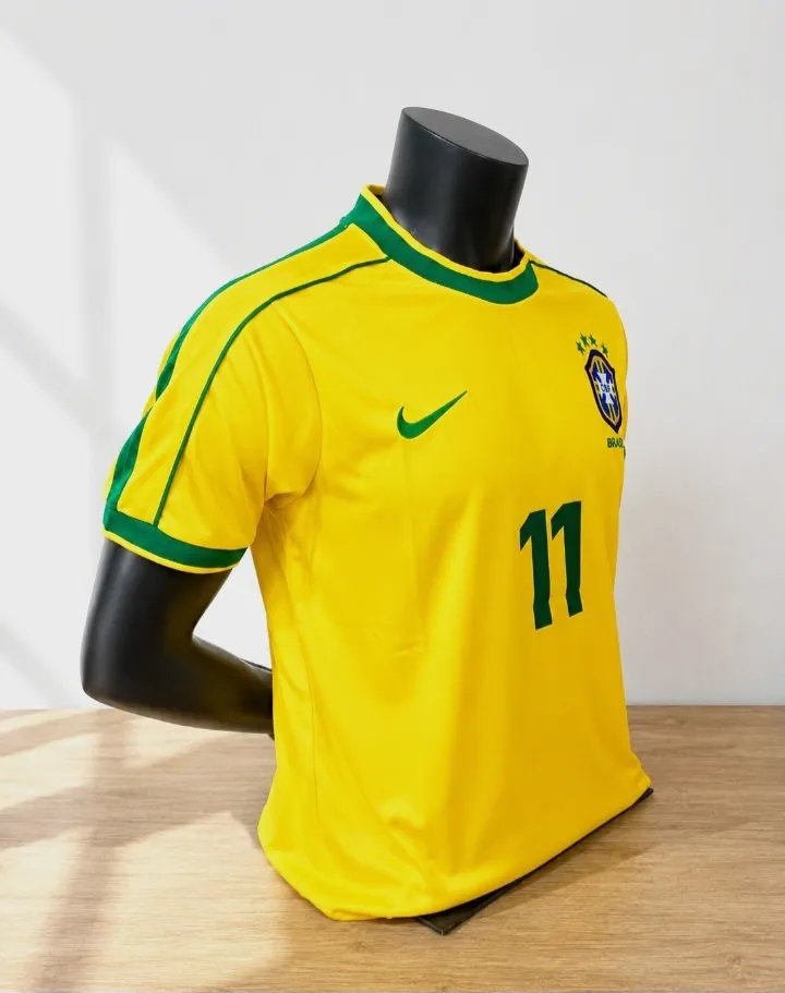 Maillot de football Brésil Nike flocage 11 – Nike – taille L 3