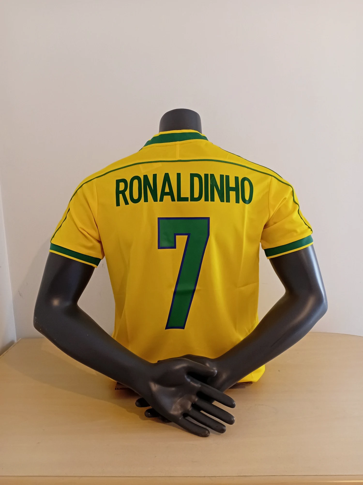 Maillot de football Brésil Nike Ronaldinho 7