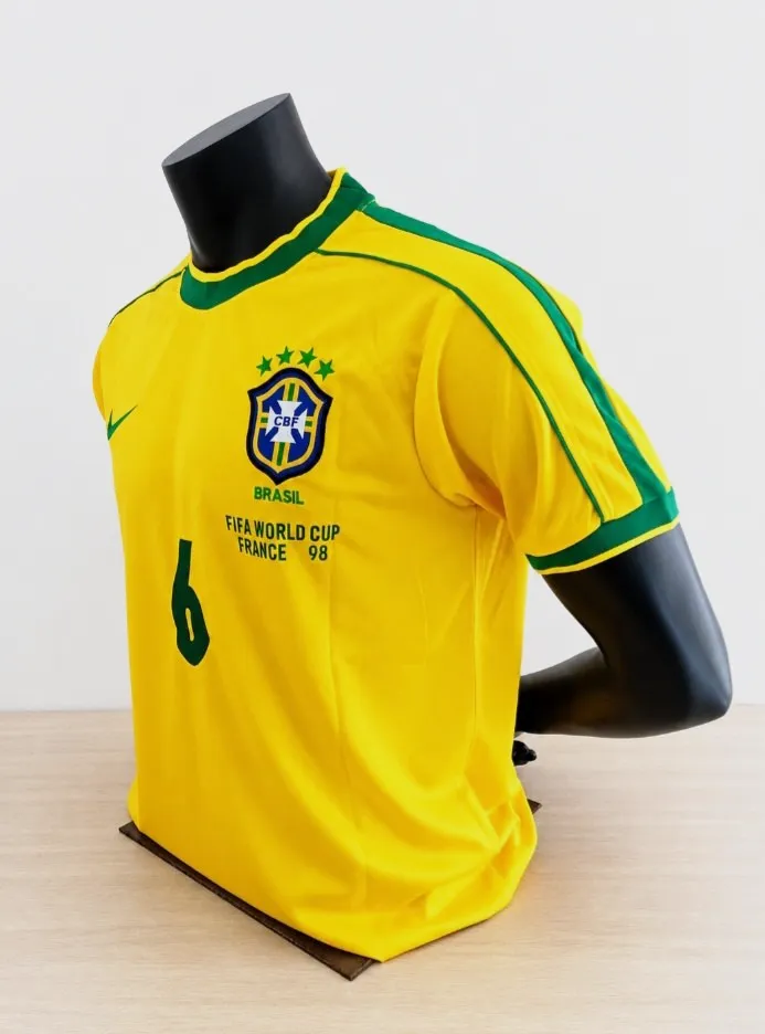 Maillot Nike Brésil Coupe du Monde 1998 R. Carlos – Nike – taille S 2