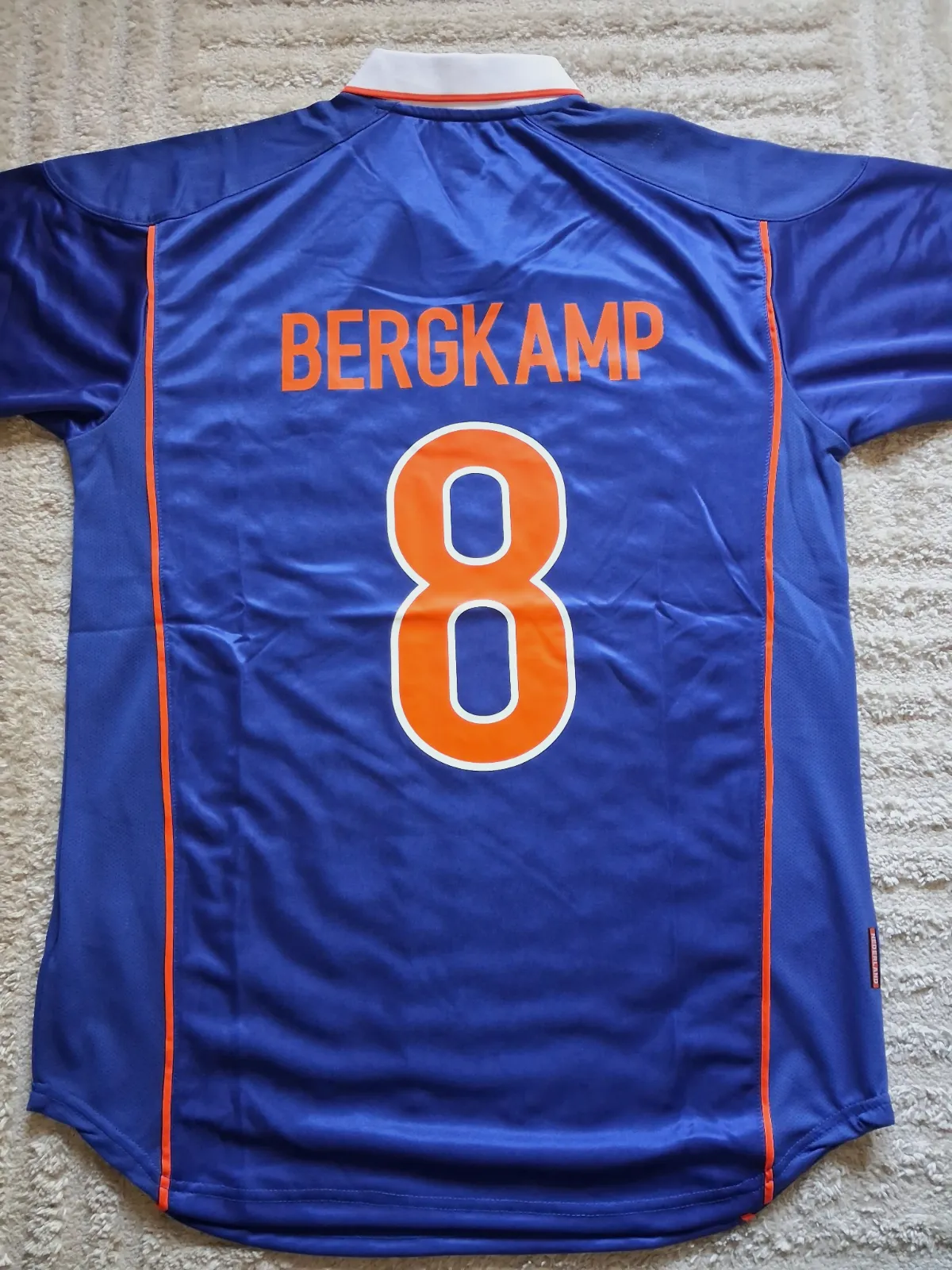 Maillot Nike Pays-Bas Bergkamp 8 Coupe du Monde 1998 – Nike – taille XXL 5