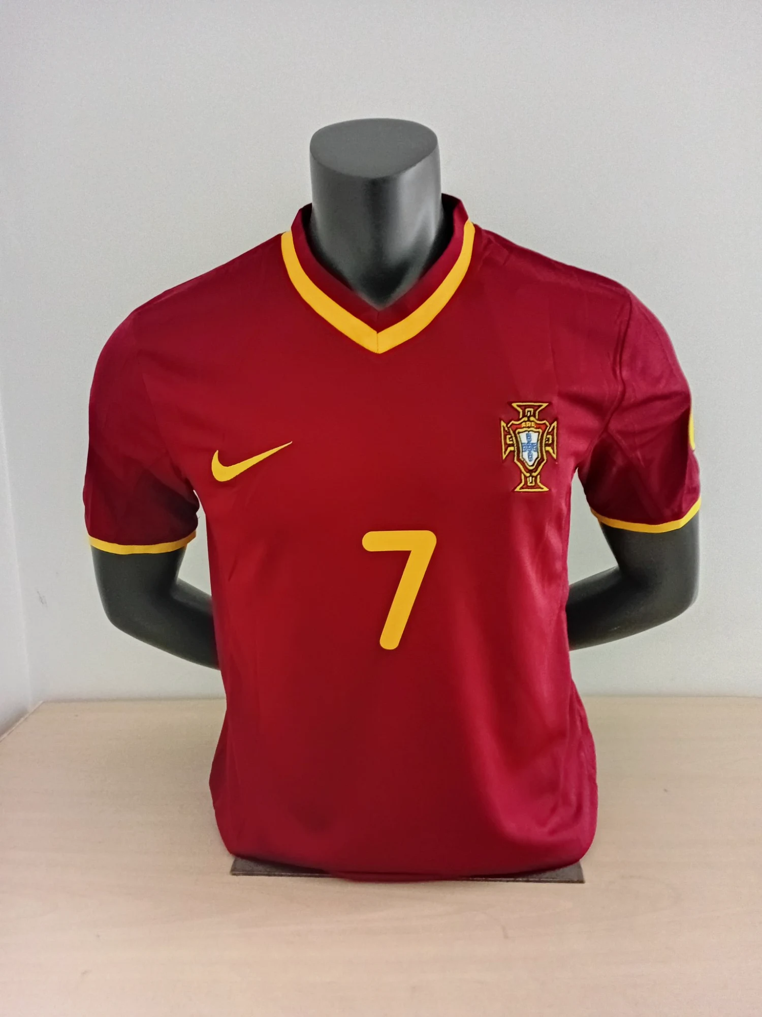 Maillot Nike Portugal Figo 7 Euro 2004