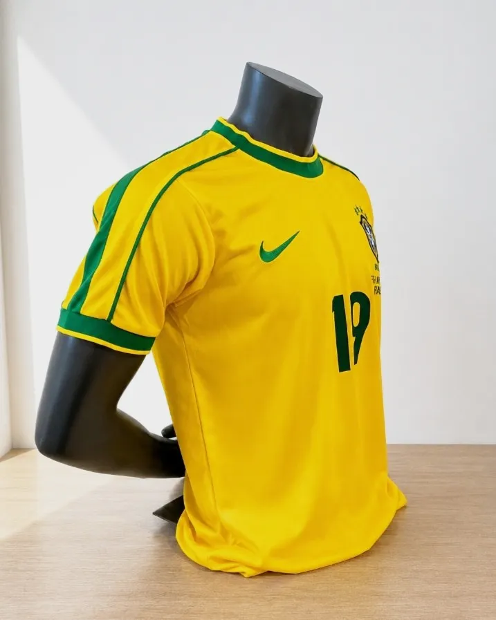 Maillot Nike Brésil Denilson 19 Coupe du Monde 1998 – Nike – taille L 2