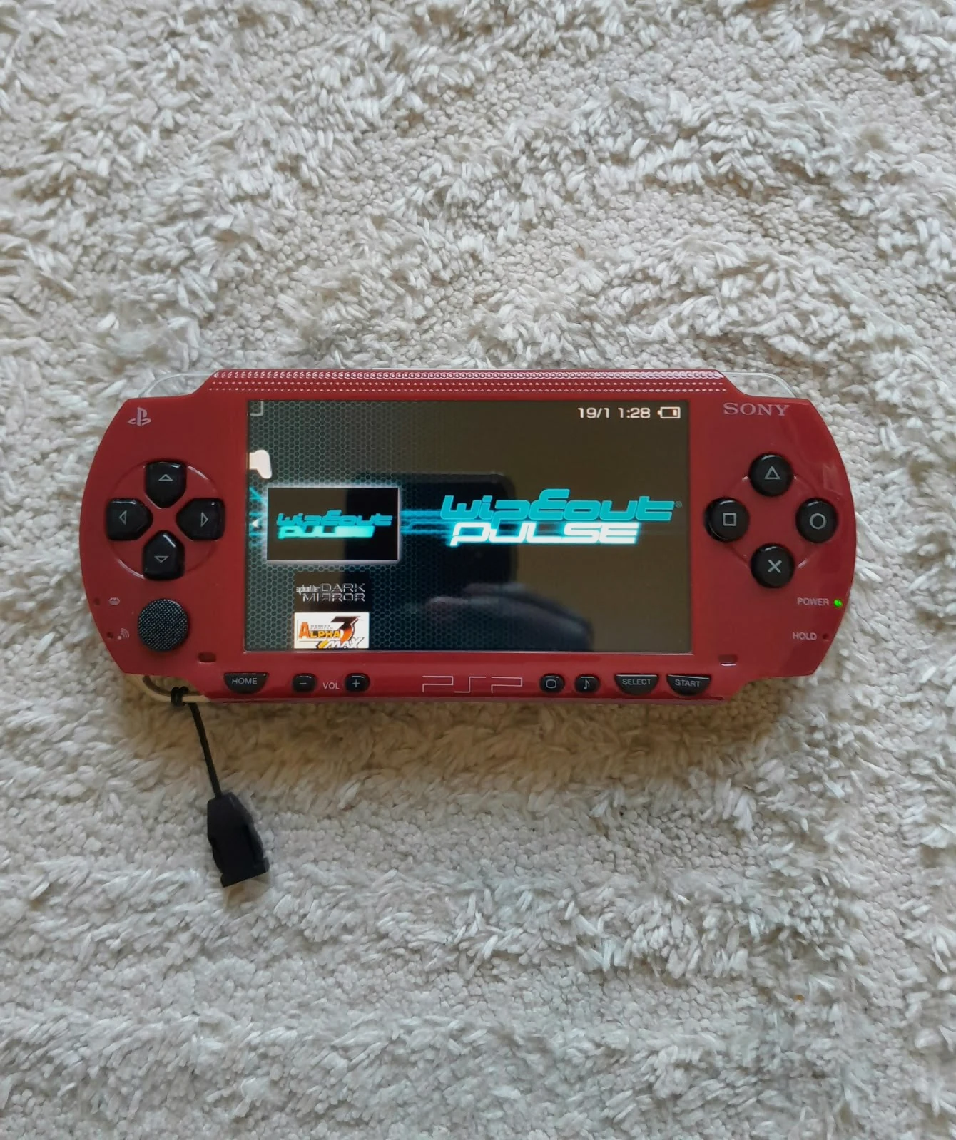 Console portable Sony PSP rouge / 32go / 500 jeux