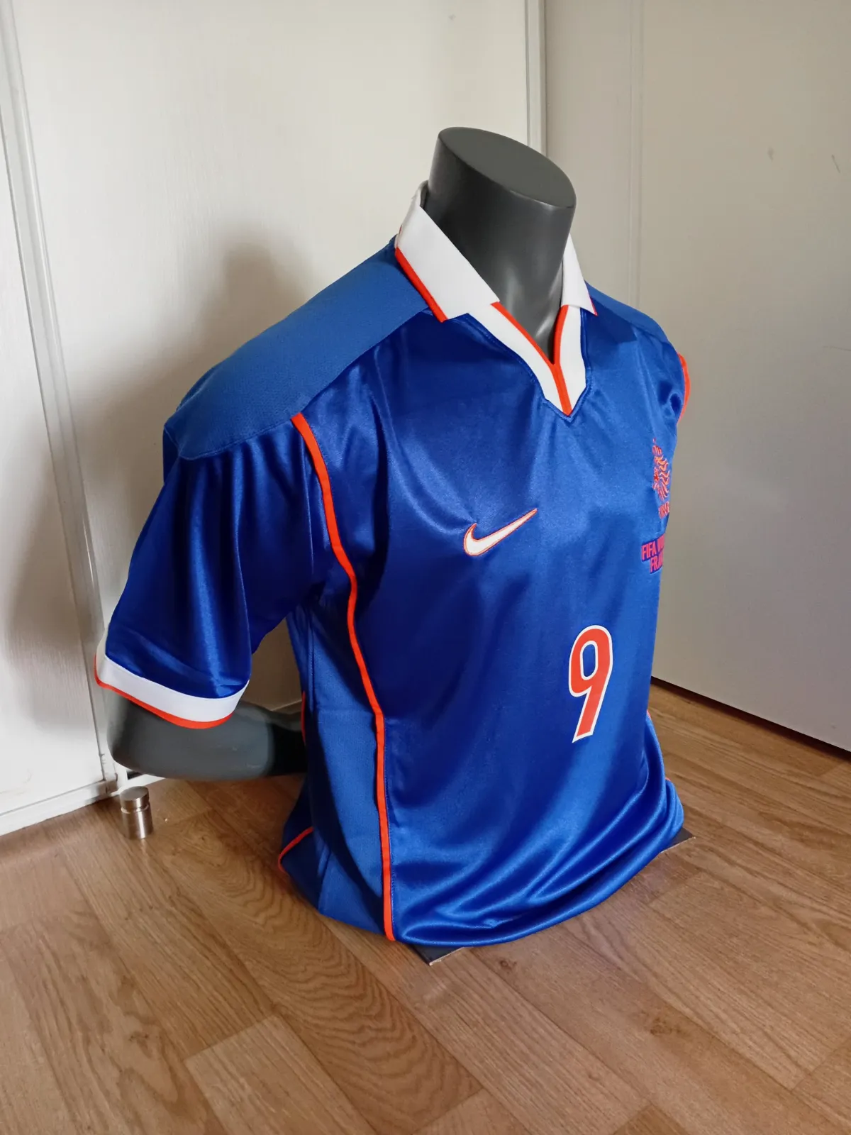 Maillot Nike Pays-Bas Kluivert 9 World Cup 98 – Nike – taille L 3
