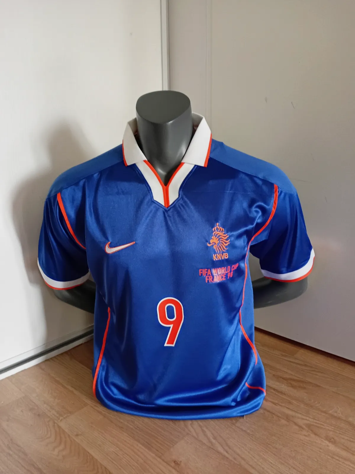 Maillot Nike Pays-Bas Kluivert 9 World Cup 98 – Nike – taille L 2