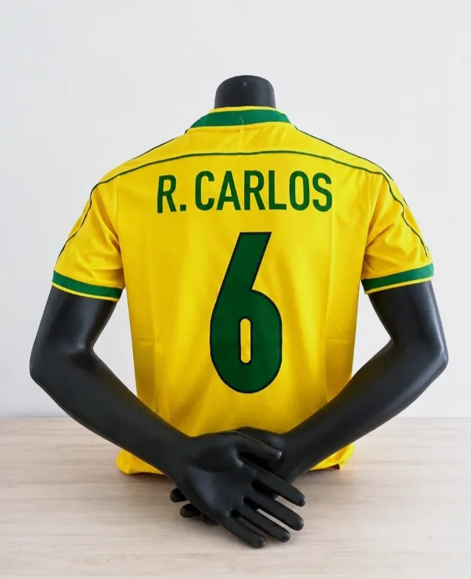Maillot Nike Brésil Coupe du Monde 1998 R. Carlos – Nike – taille S 4