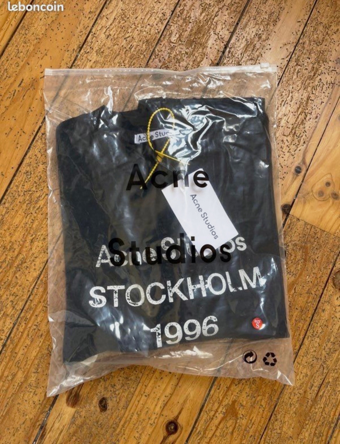 T-shirt Acne Studios Stockholm 1966 noir