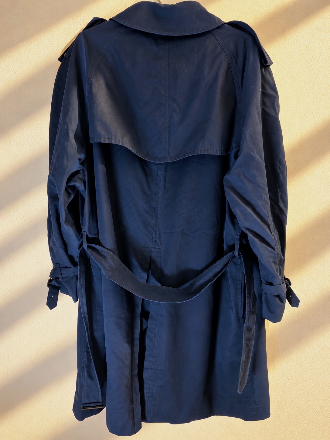 Trench coat double boutonnage Iro bleu marine