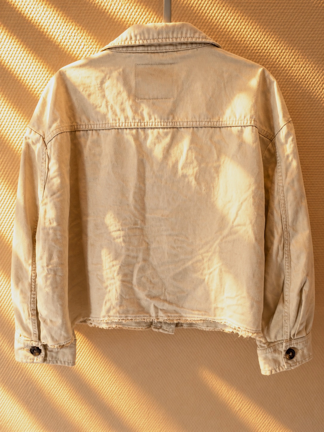 Veste en jean beige Only