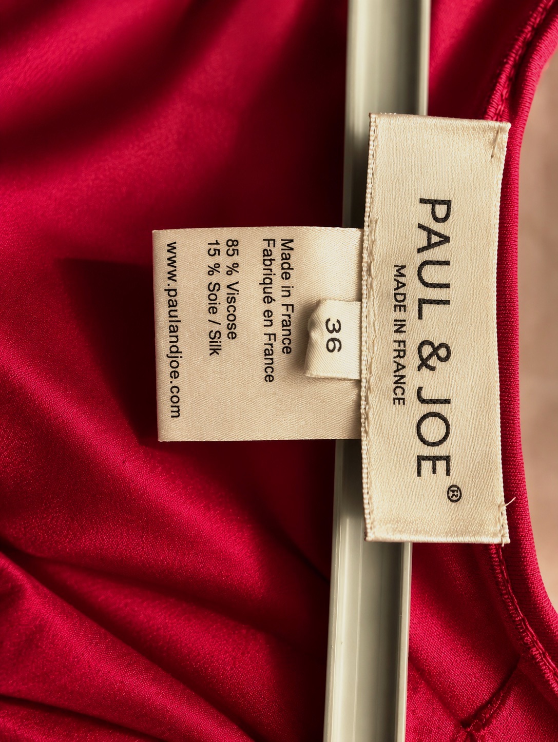 Robe courte Paul & Joe fuchsia taille 36 – Paul & Joe – taille S 2