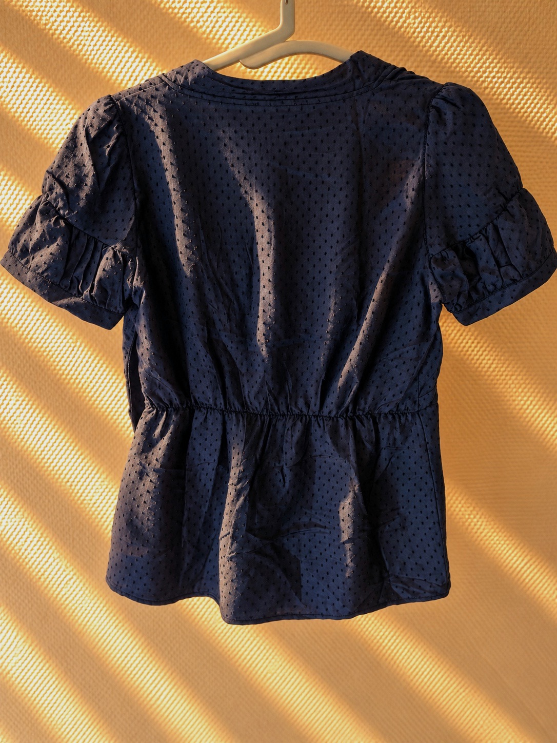 Blouse en soie Sandro bleu marine – Sandro – taille S 3