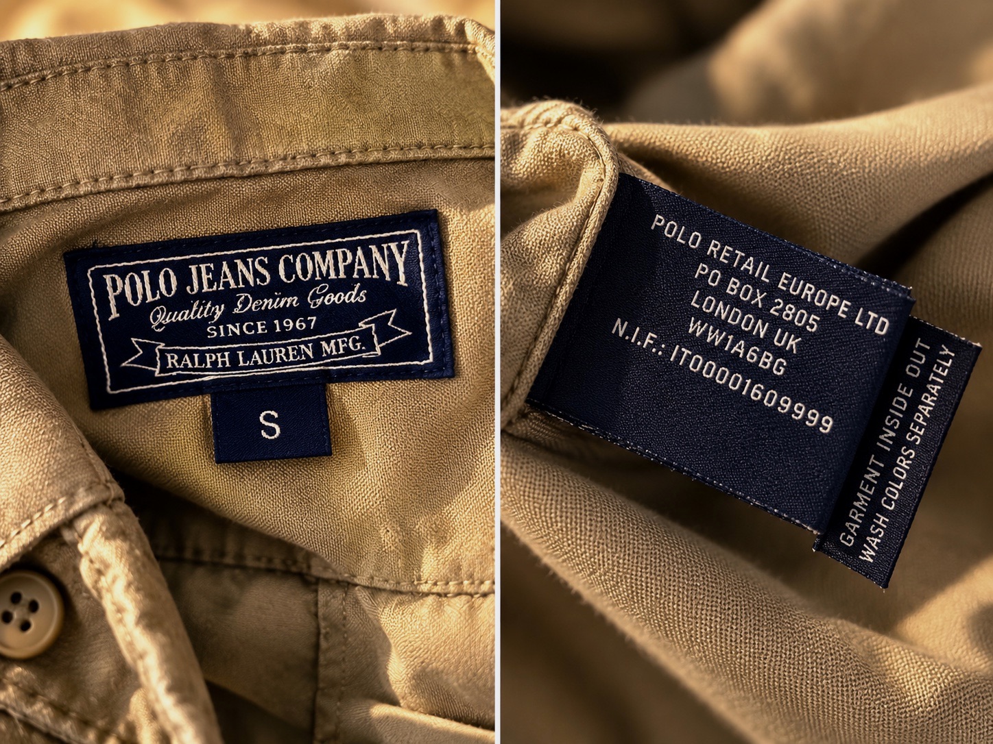 Robe chemise Polo Jeans Co Ralph Lauren – Ralph Lauren – taille S 2