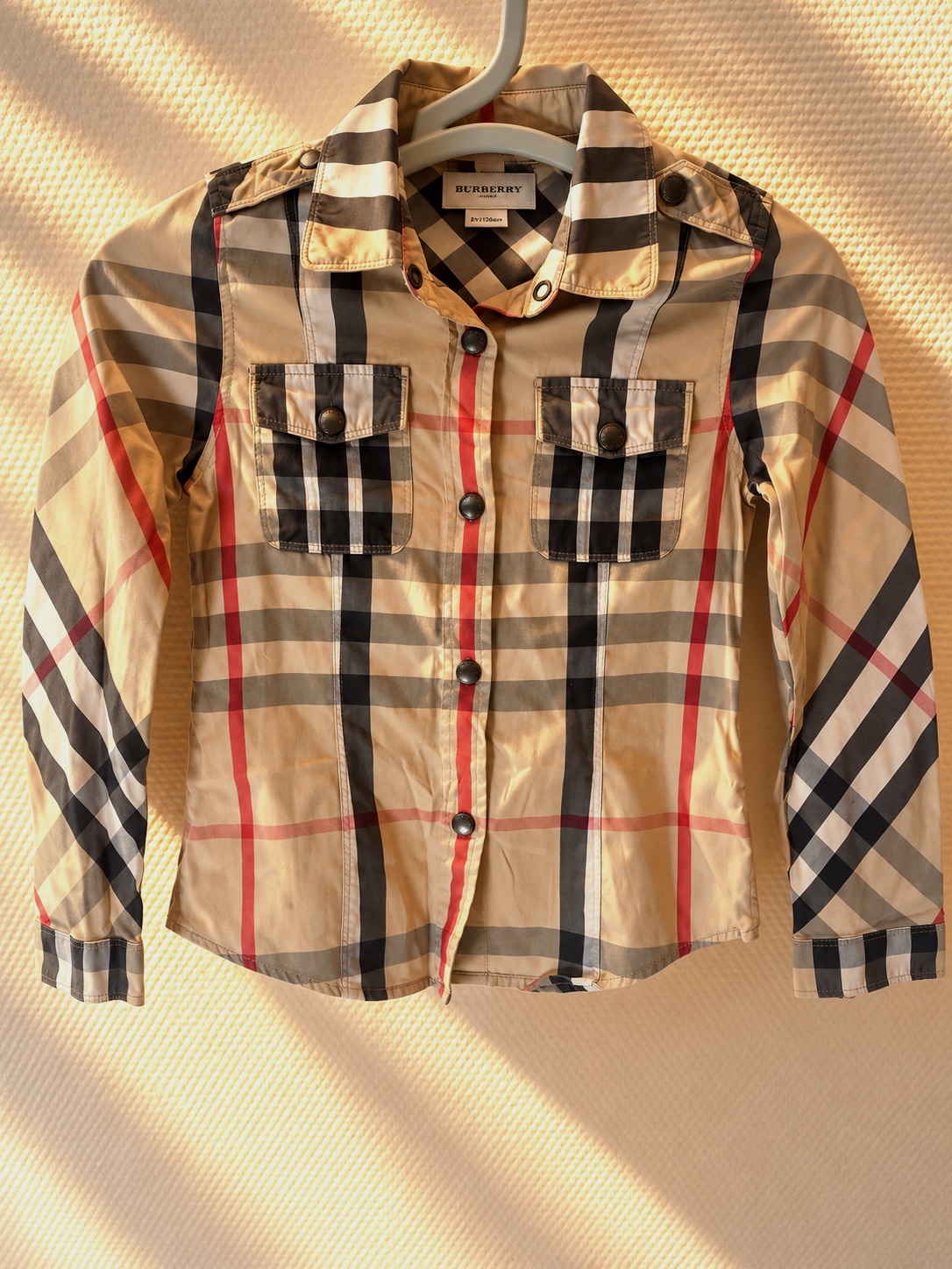 Chemise à carreaux Burberry 8 ans – Burberry – taille 8 ans 2