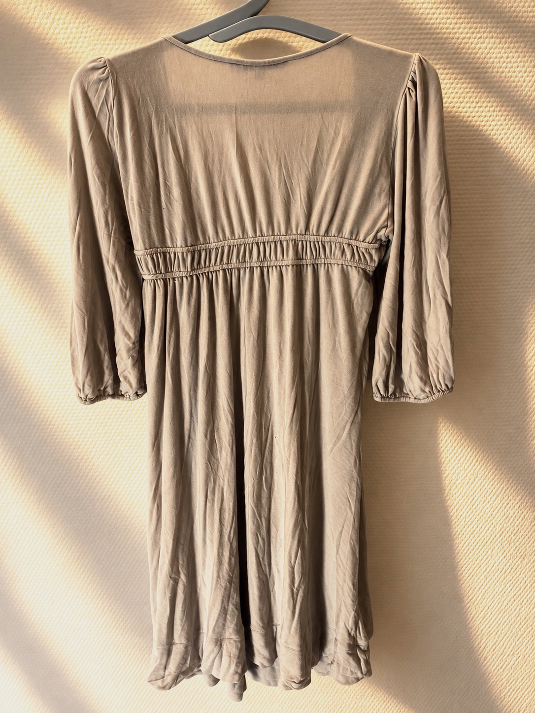Robe fluide Maje Jacky beige taille 2 – Maje – taille M 2
