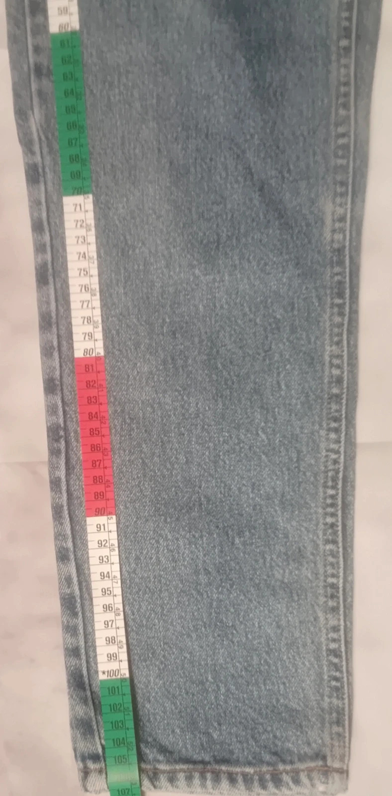 Y2K Supper Baggy Jeans Parachute Pants Track Style Premium Retro Made In USA 🇺🇲 Vintage – Vintage Dressing – taille S / 36 / 8 4