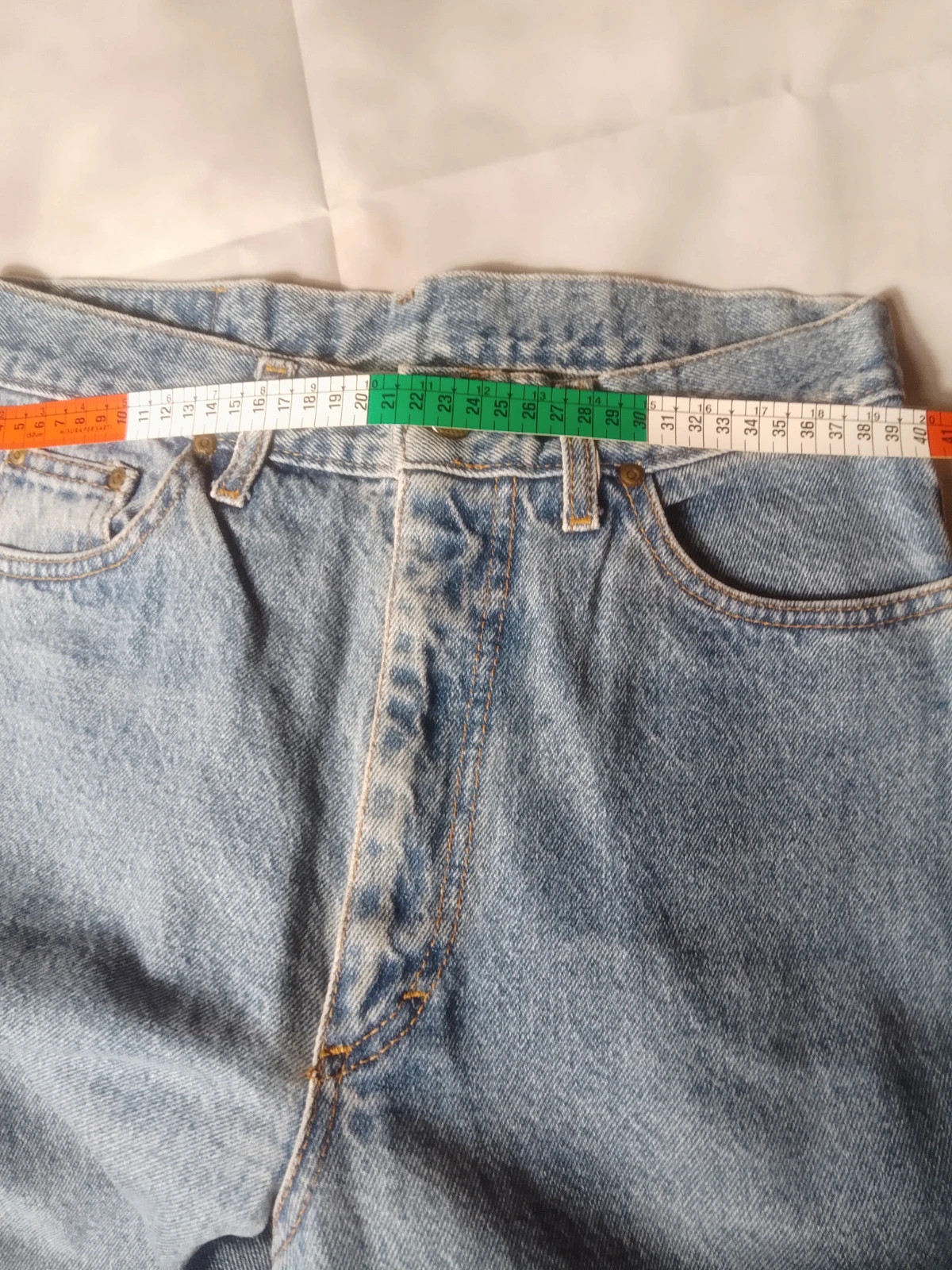 Y2K Supper Baggy Jeans Parachute Pants Track Style Premium Retro Made In USA 🇺🇲 Vintage – Vintage Dressing – taille L / 40 / 12 5