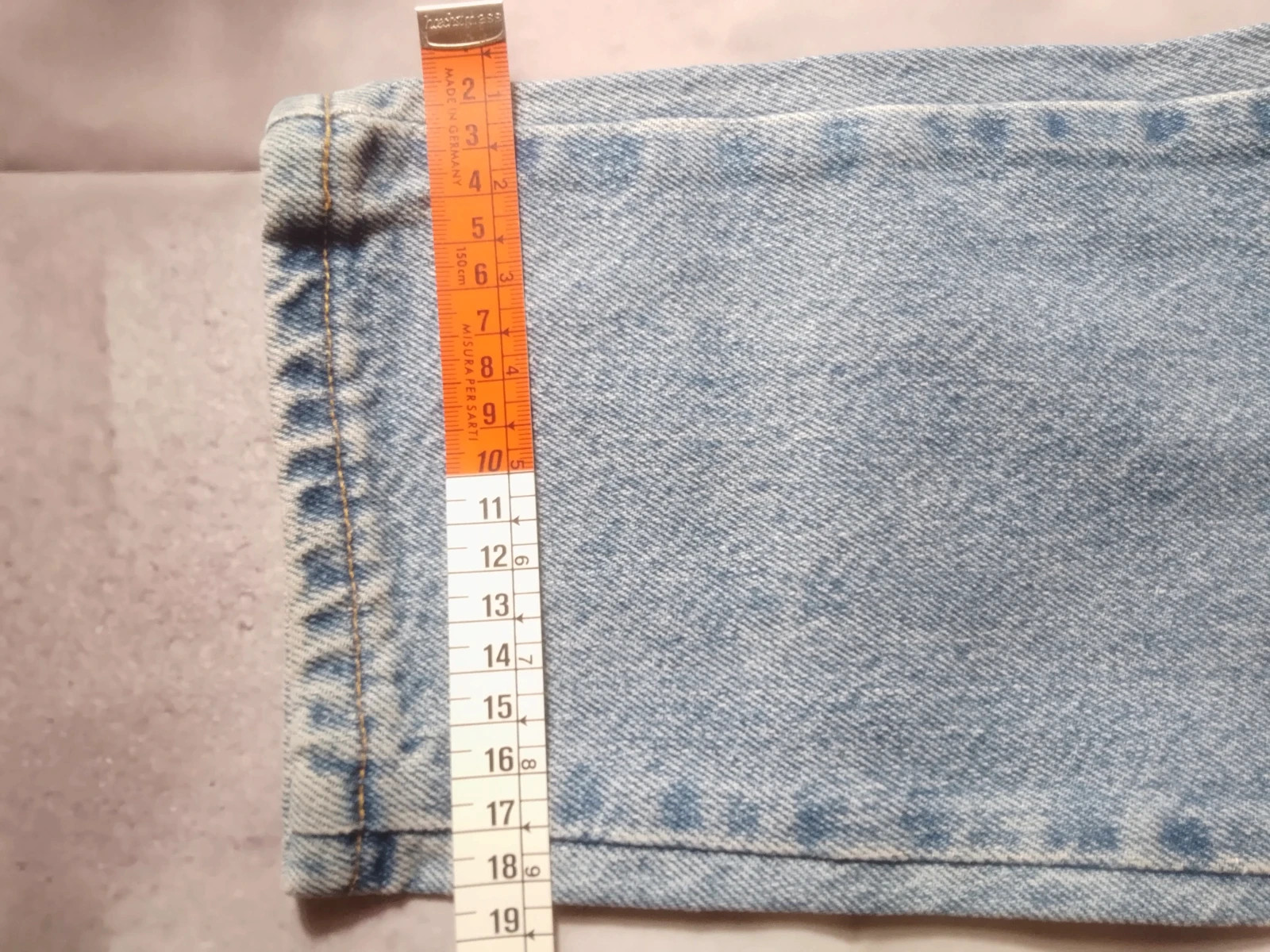 Y2K Supper Baggy Jeans Parachute Pants Track Style Premium Retro Made In USA 🇺🇲 Vintage – Vintage Dressing – taille L / 40 / 12 4