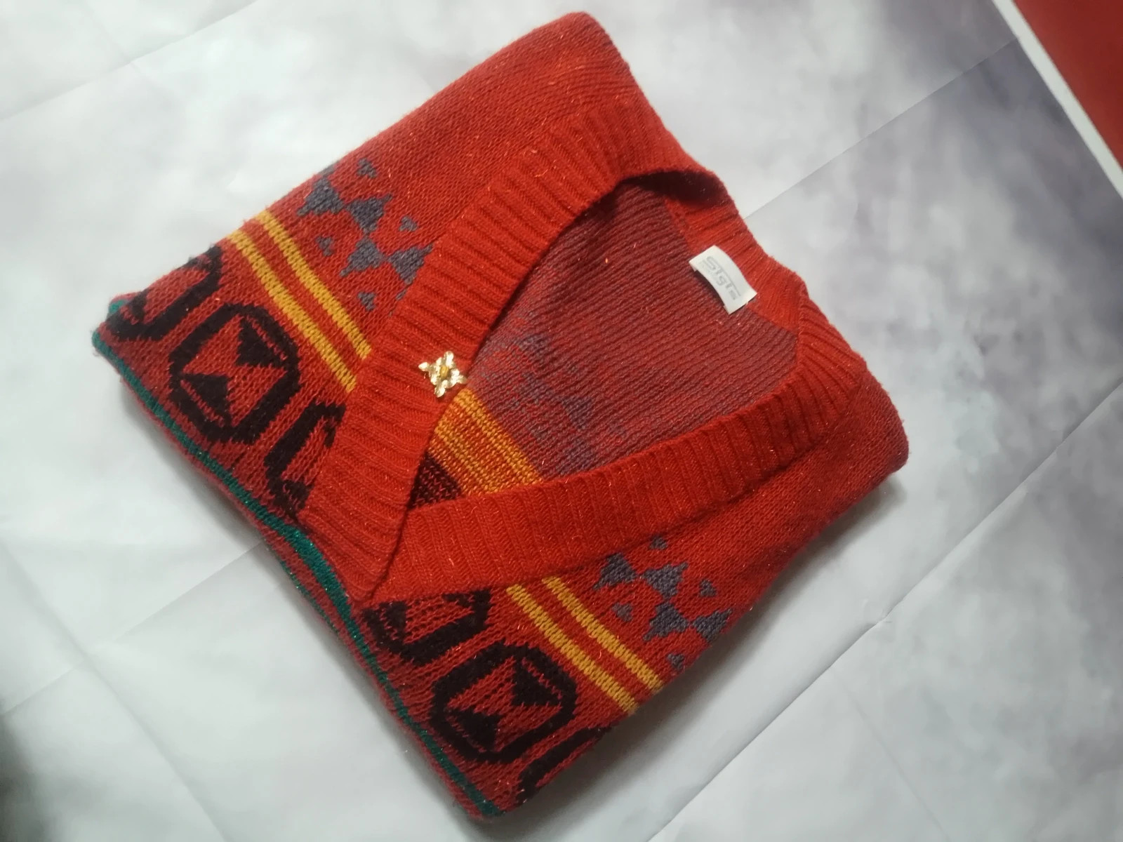 Vintage Jersey Bomber Original Coogi Style Y2K Made In USA 🇺🇲 Luxury – Vintage Dressing – taille L 3