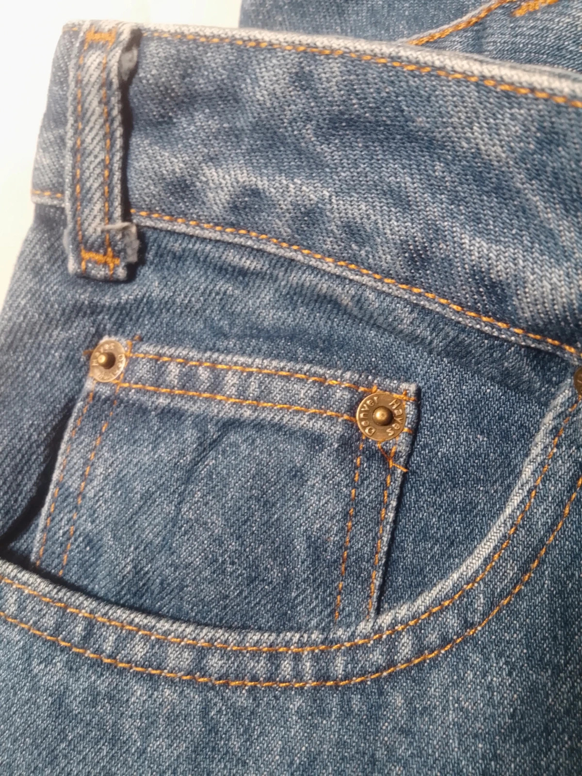 Y2K Super Baggy Jeans Parachute Pants Carpenter Premium Syle Classic Made in USA 🇺🇲 – Vintage Dressing – taille XL 5