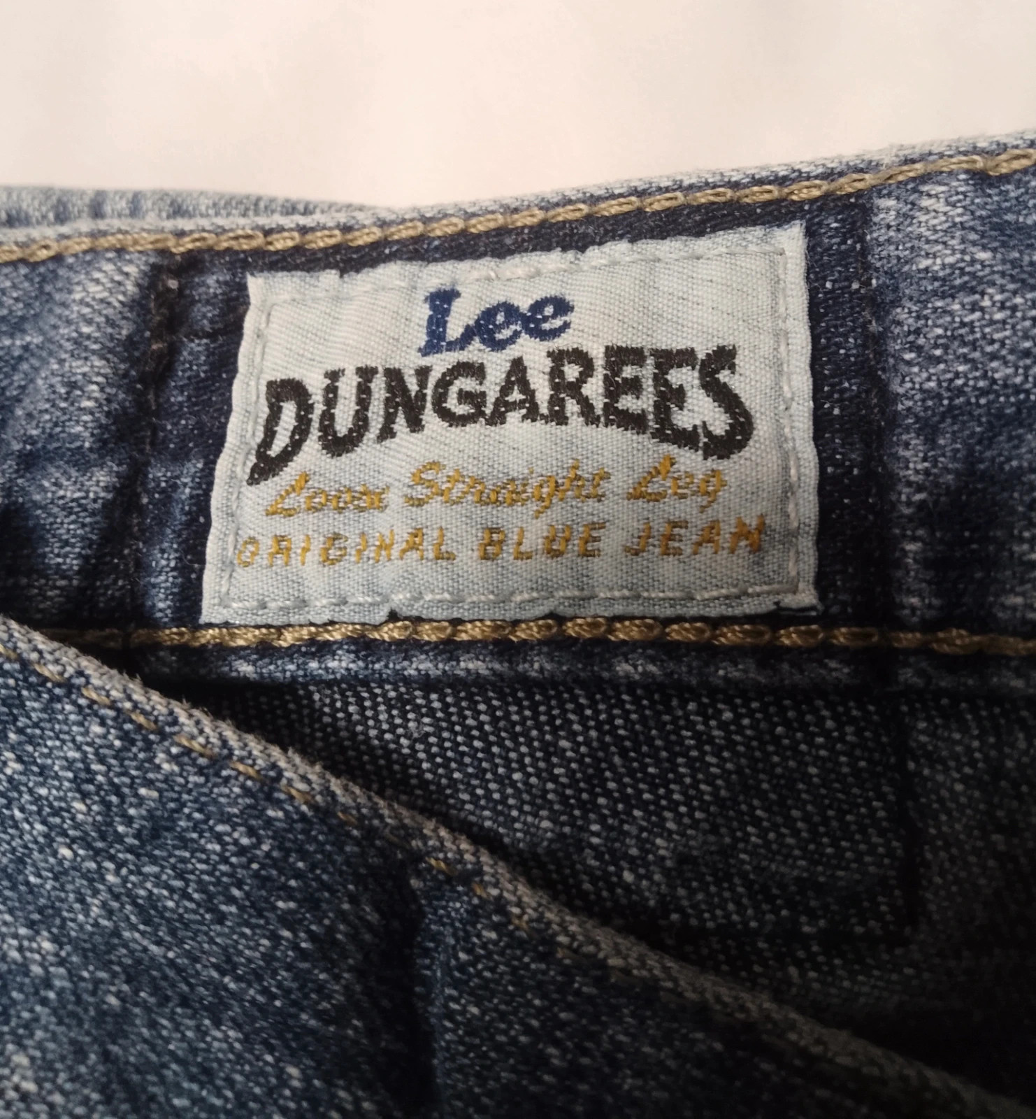 Y2K Super Baggy Jeans Parachute Pants Carpenter Premium Syle Classic Made in USA 🇺🇲 – Lee – taille W34 | FR 44 5