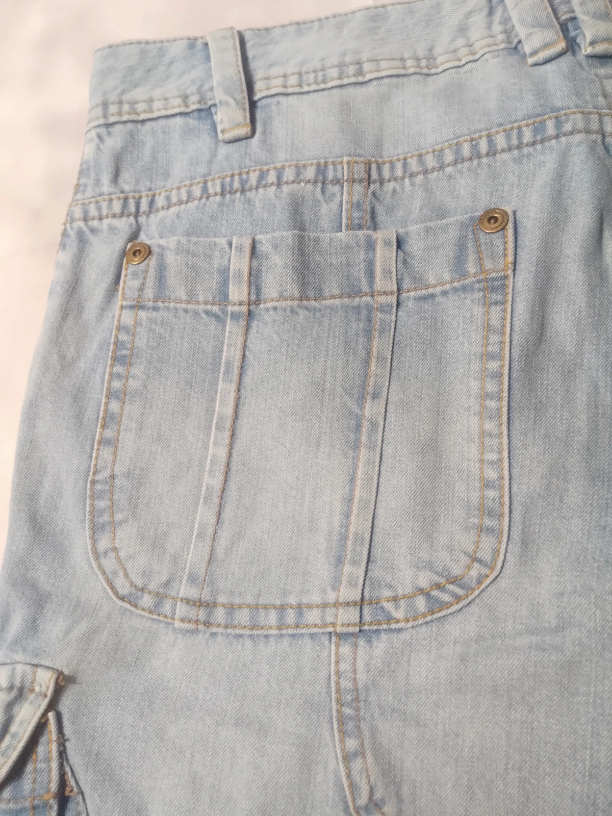 Y2K Super Baggy Jeans Parachute Pants Carpenter Premium Syle Classic Made in USA 🇺🇲 – Vintage Dressing – taille XXL / 44 / 16 5