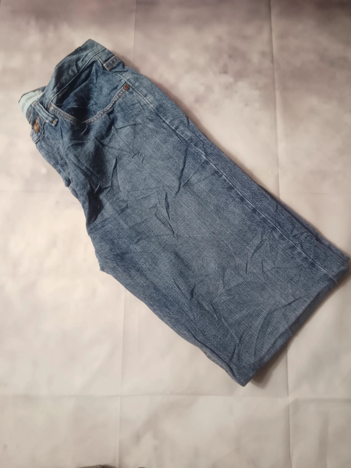 Y2K Super Baggy Jeans Parachute Pants Carpenter Premium Syle Classic Made in USA 🇺🇲 – Lee – taille M 4