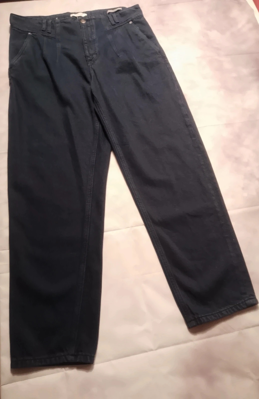 Y2K Super Baggy Jeans Parachute Pants Carpenter Premium Syle Classic Made in USA 🇺🇲 – Vintage Dressing – taille L 2