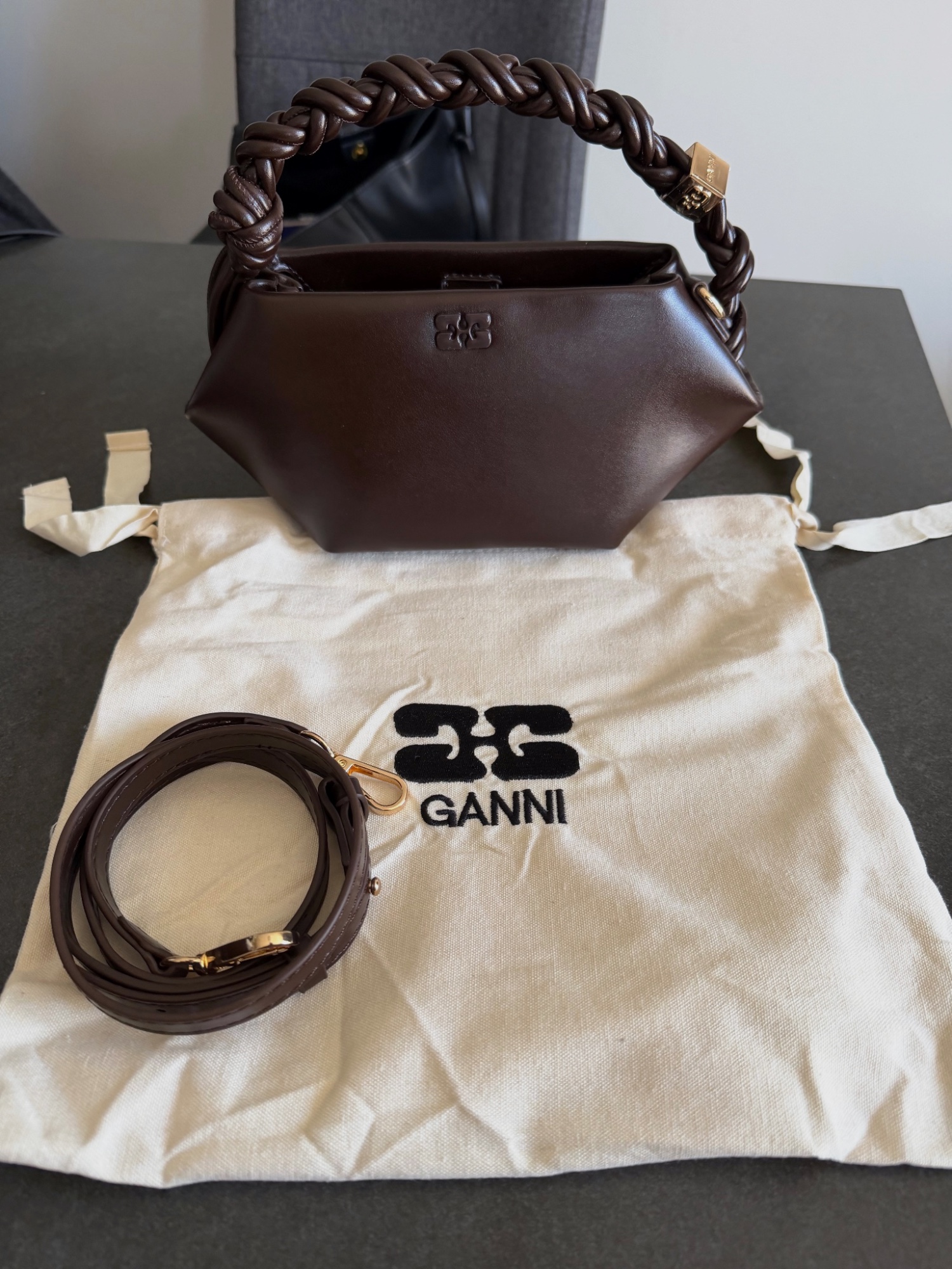 Sac Ganni mini bou