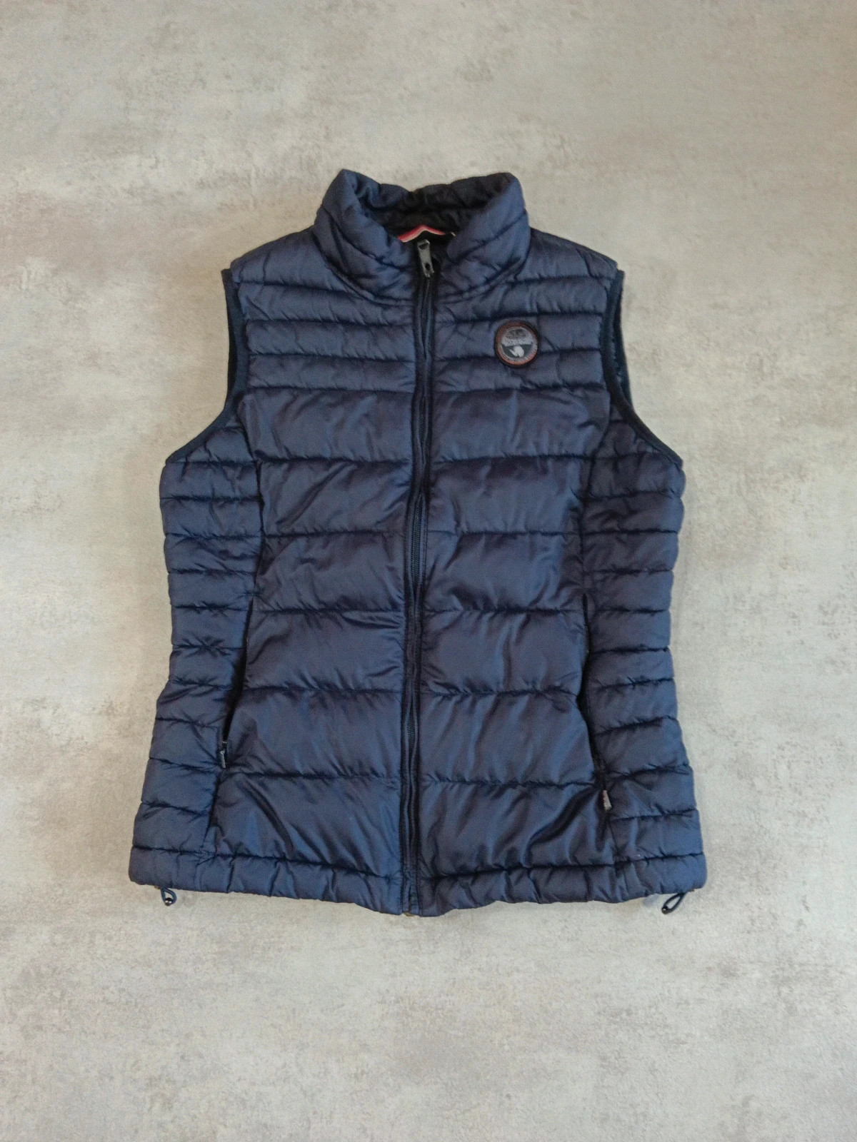Napapijri - Puffer Vest Navy Blue Antarctic Research - Size M