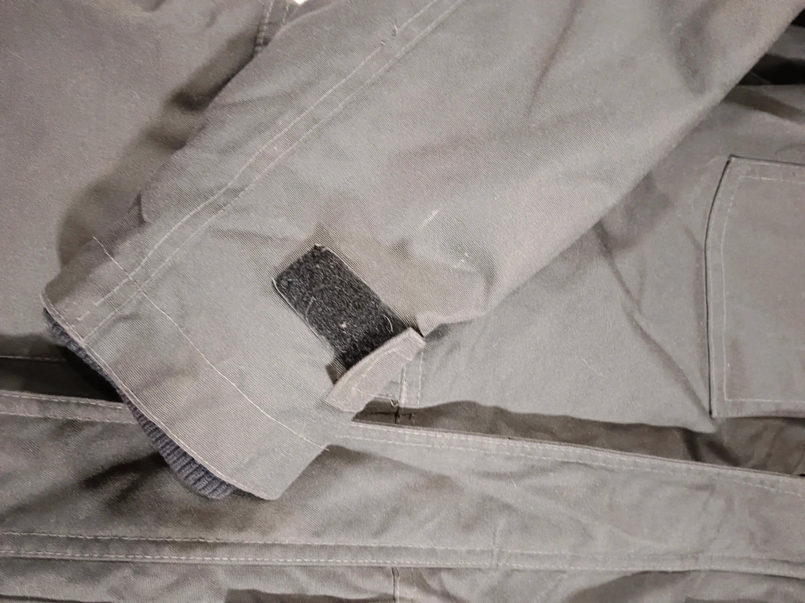 Carhartt WIP - Anchorage Parka - Grey Cordura Fabric - Faux Fur Hood - XS – Carhartt – taille XS 5