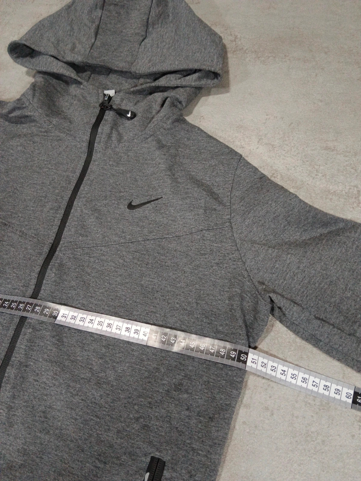 Nike - Tech Fleece Full Zip Hoodie - Dark Grey Heather - Sportswear - Size S – Nike – taille S 5