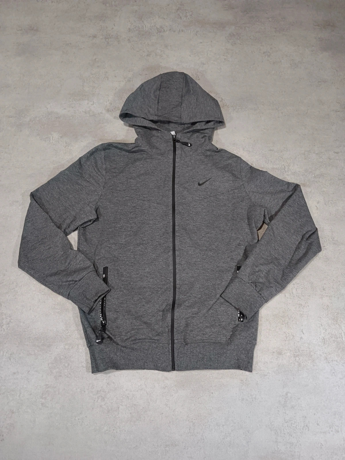 Nike - Tech Fleece Full Zip Hoodie - Dark Grey Heather - Sportswear - Size S – Nike – taille S