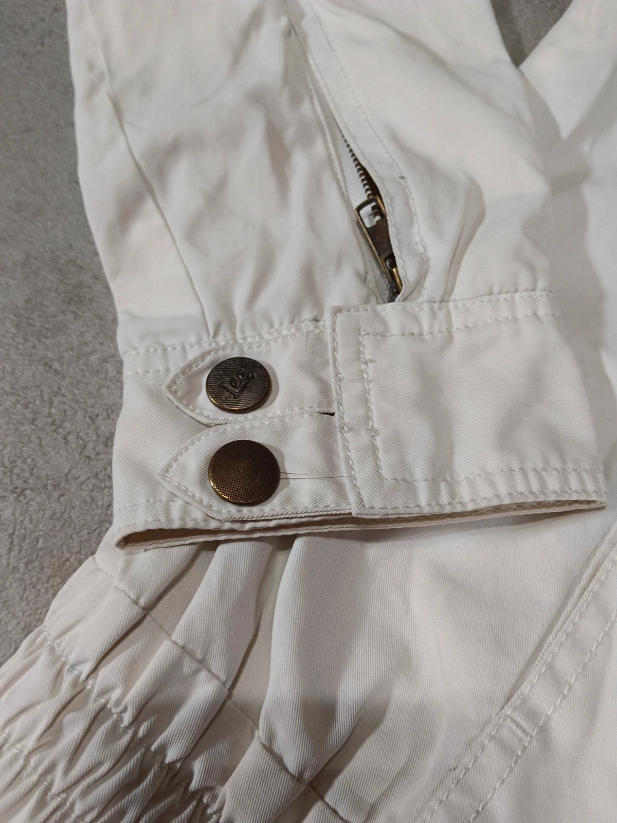 Lee - Women - Outerwear Jacket White - Vintage Bomber Style - Size M – Lee – taille M / 38 / 10 4