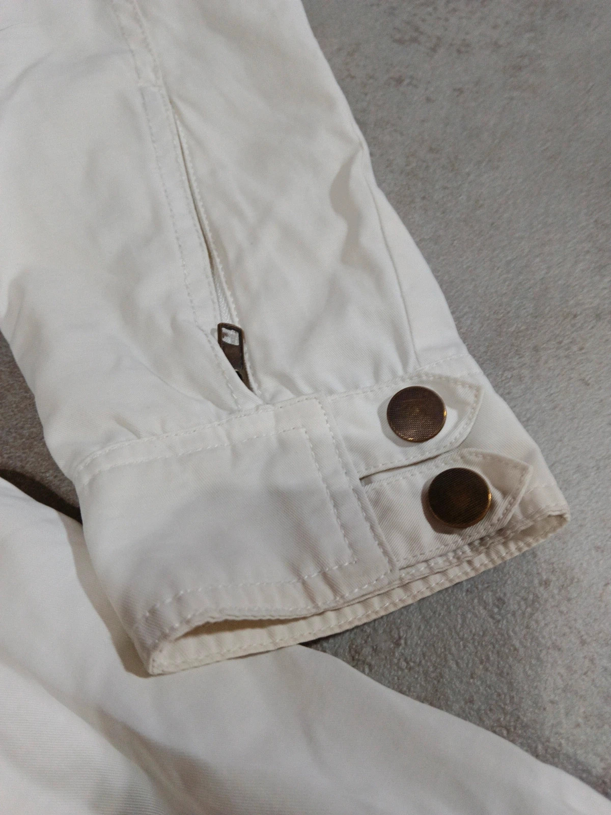Lee - Women - Outerwear Jacket White - Vintage Bomber Style - Size M – Lee – taille M / 38 / 10 5