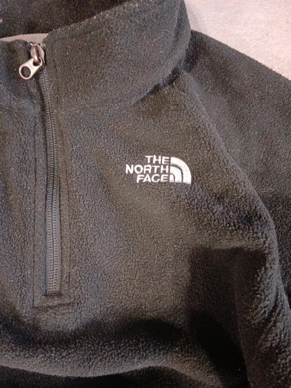 The North Face - 1/4 Zip Fleece Jacket - Girl's XL (18) - Black - Classic Logo – The North Face – taille XL / 42 / 14 2